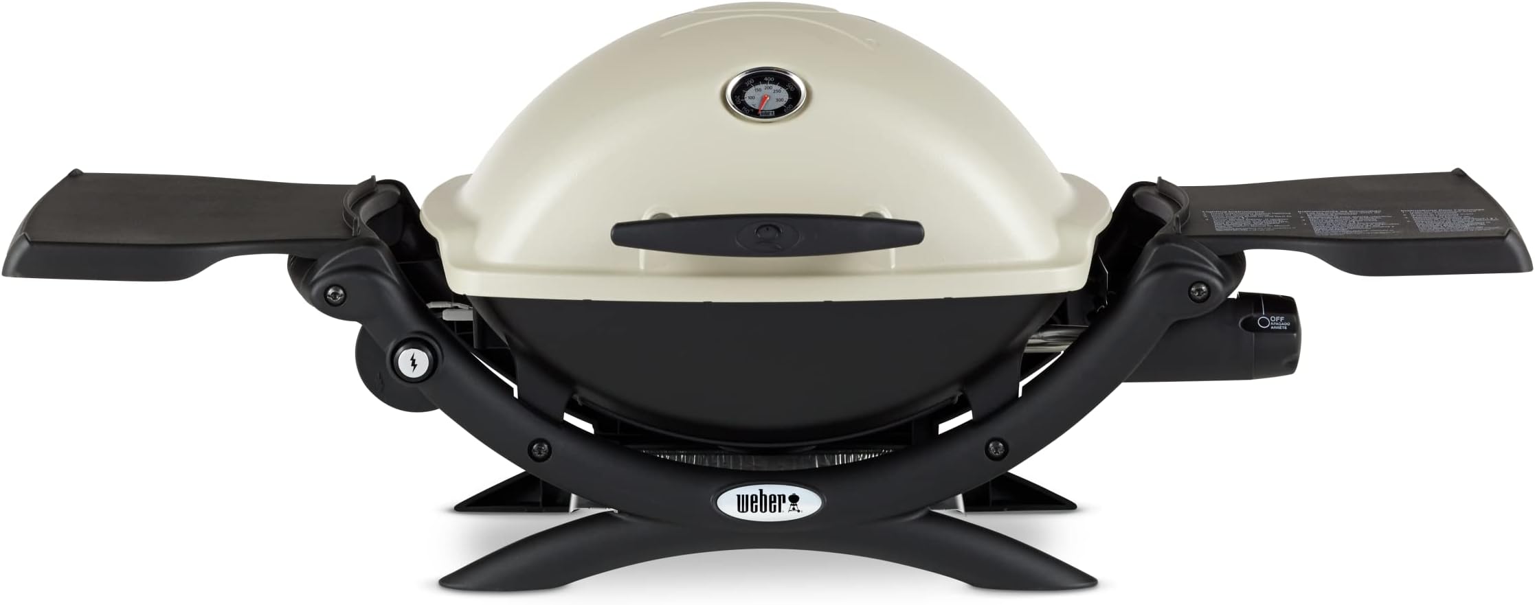 Weber Q1200 Liquid Propane Grill, Titanium