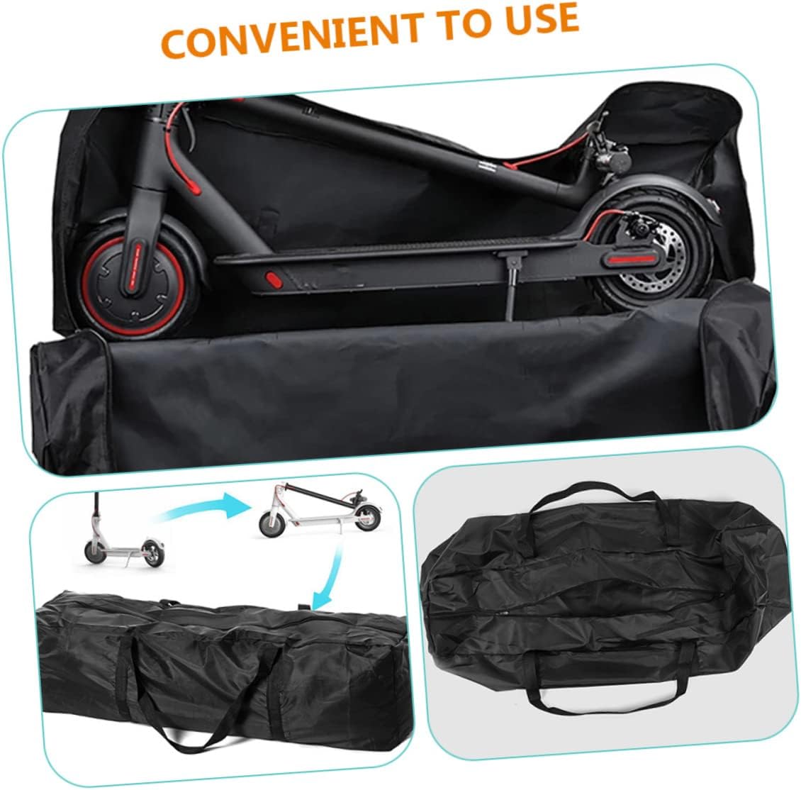 Sosoport Skateboard Sling Bag Scooter Storage Snowboard Accessory Carrying Case Compact Design