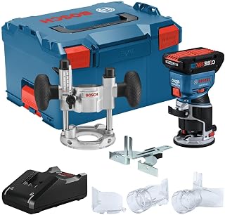 GKF18V-25PL14 18V Brushless Colt™ Palm Router Kit with (1) CORE18V® 4 Ah Advanced Power Battery and Plunge Base