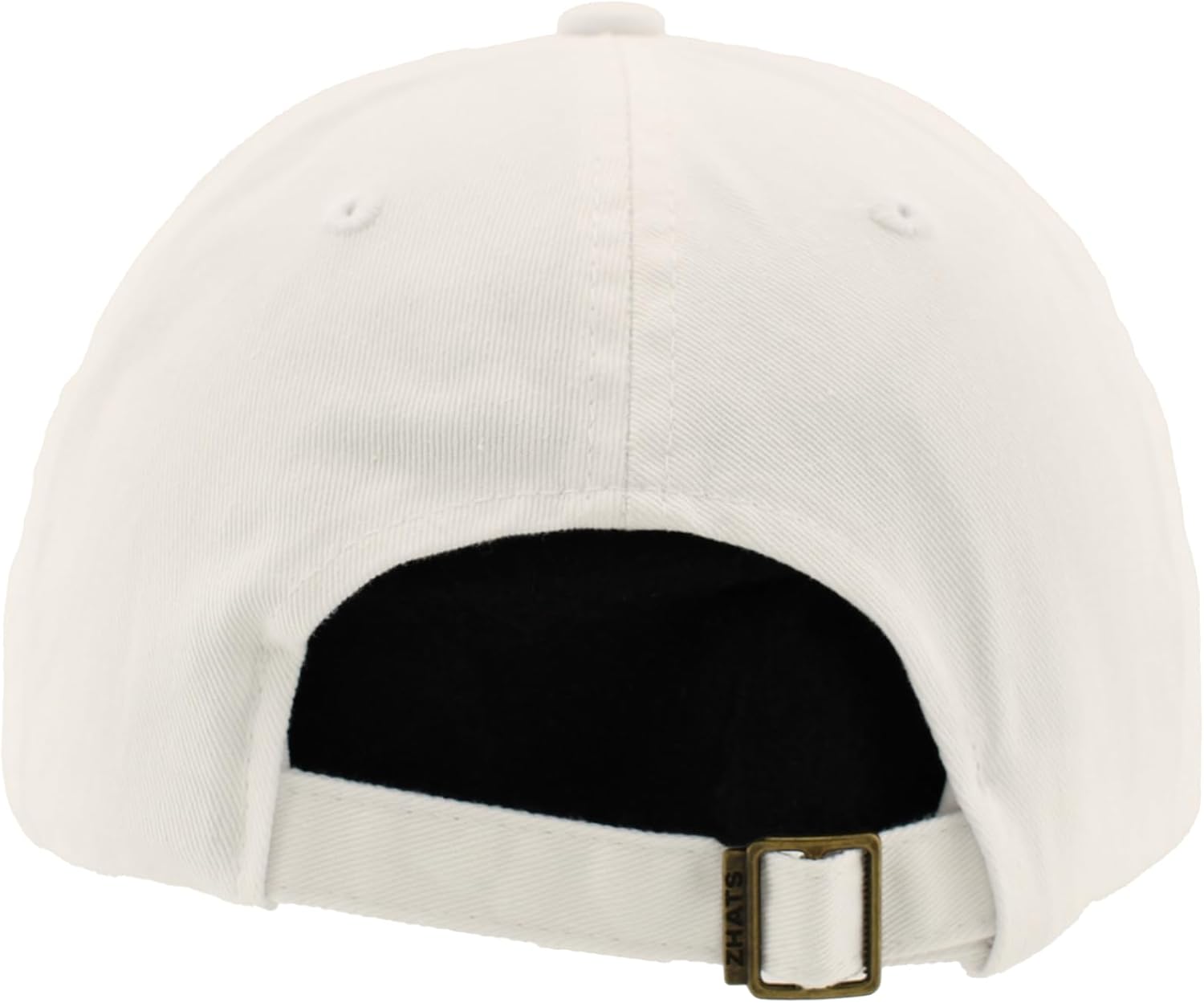 ZHATS NCAA Unisex-Adult NCAA Officially Licensed Hat Scholarship Classic White - Image 4