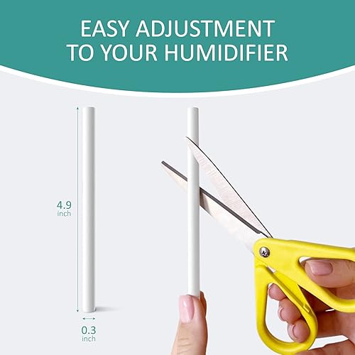 Miniatura 2 de VEOL Repuesto de filtro de algodón humidificador, esponjas de repuesto portátiles, compatible con H2O, Hey Dewy, USB, humidificadores de viaje para