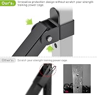 Kipika Övsegédes Guggolás Adapter 2"x2" és 3"x3" Erőkeretekhez - Kompatibilis 1" és 2" Súlytárcsákkal - Erőnléti Edzéshez 9