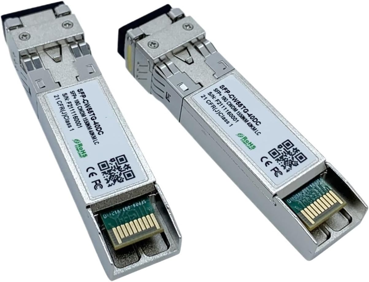 Fiber Optic Sfp Module 10gbe Transceiver Cwdm Compatible Switch Cost Effective
