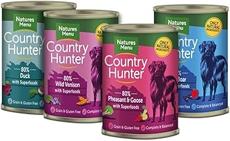 Natures MenuCountry Hunter Dog Game Meat Selection Tins 12x400g