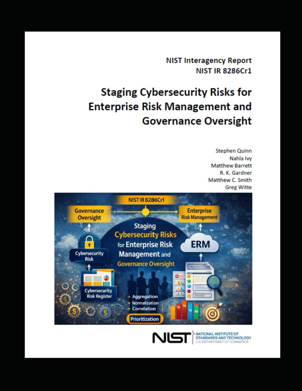 Staging Cybersecurity Risks for Enterprise Risk Management and Government Oversight