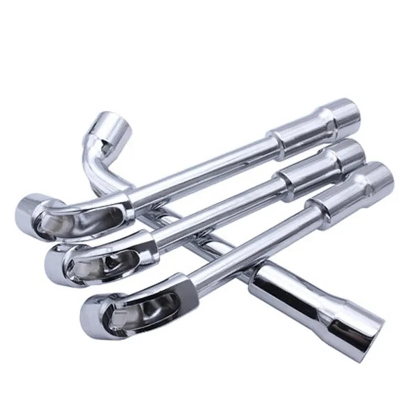 Juego de herramientas for reparación automóviles con llave tubo en forma L, hexagonal, llaves mano Juego de llaves de tubo(7pcs)