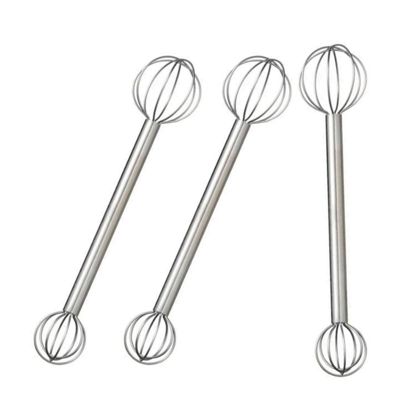 APGLSXY Head Japanese Miso Stirring Scoops Rusts Proof Stainless Steel Measuring Whisk for Accurate Portion Control Measurement Stirrer