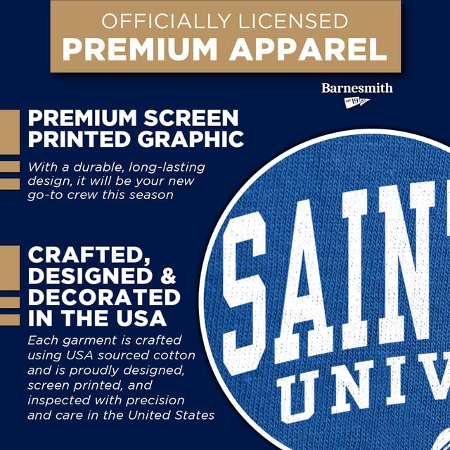 Image of Ivysport Crewneck Sweatshirt for College, Heritage Logo, Color, Adult Unisex
