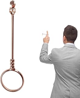 スモークホルダーリング, フィンガーホルダーリング, 小さな手の形のタバコラック、エレガントな手作りリングクリップ、男性と女性のためのポータブル多用途喫煙リング Deci