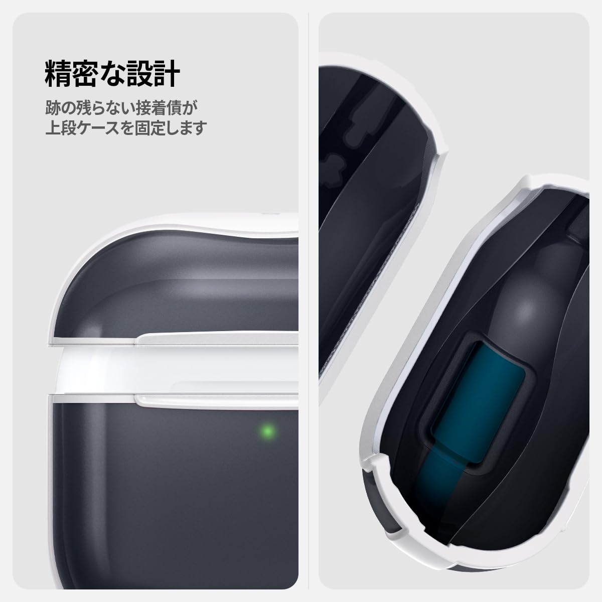 Amazon | Spigen Airpods 第4世代 ケース AirPods 4 ケース TBU 半透明