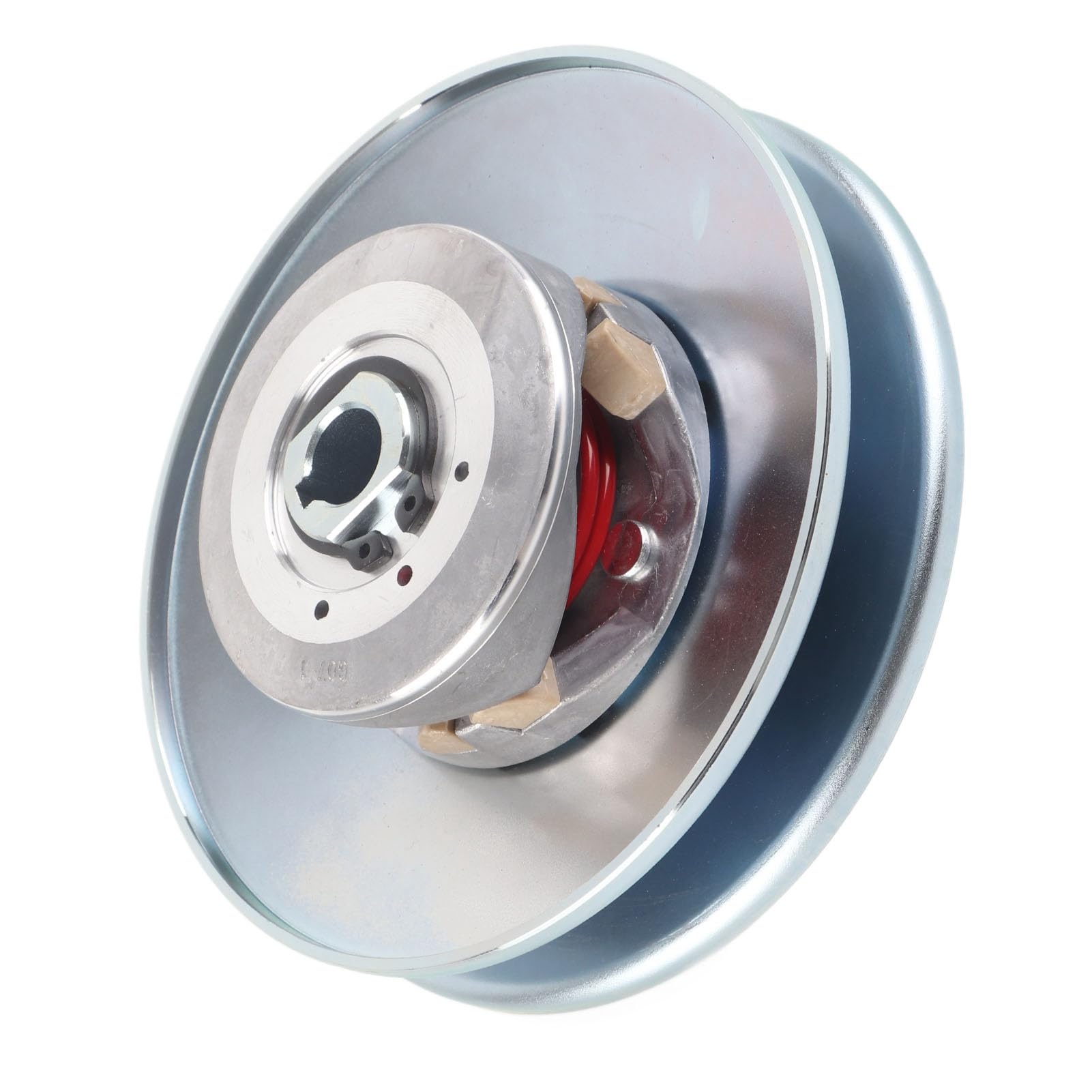 Puleggia in Ferro Durevole con Frizione Condotta con Convertitore di Coppia Serie 30 per Motori da 8-18 CV Go Kart ATV Foro da 3/4 Pollici