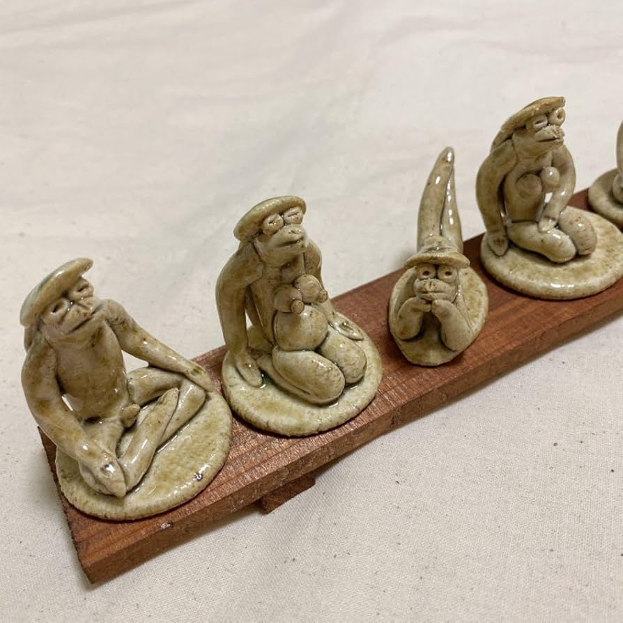 河童の置物　作家モノ　陶器 河童の置物 作家モノ 陶器 しがらき - 河童の置物｜Yahoo