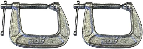 BESSEY CM15 forjado a gota, abrazadera en C, 1-12 pulgadas (paquete de 2)