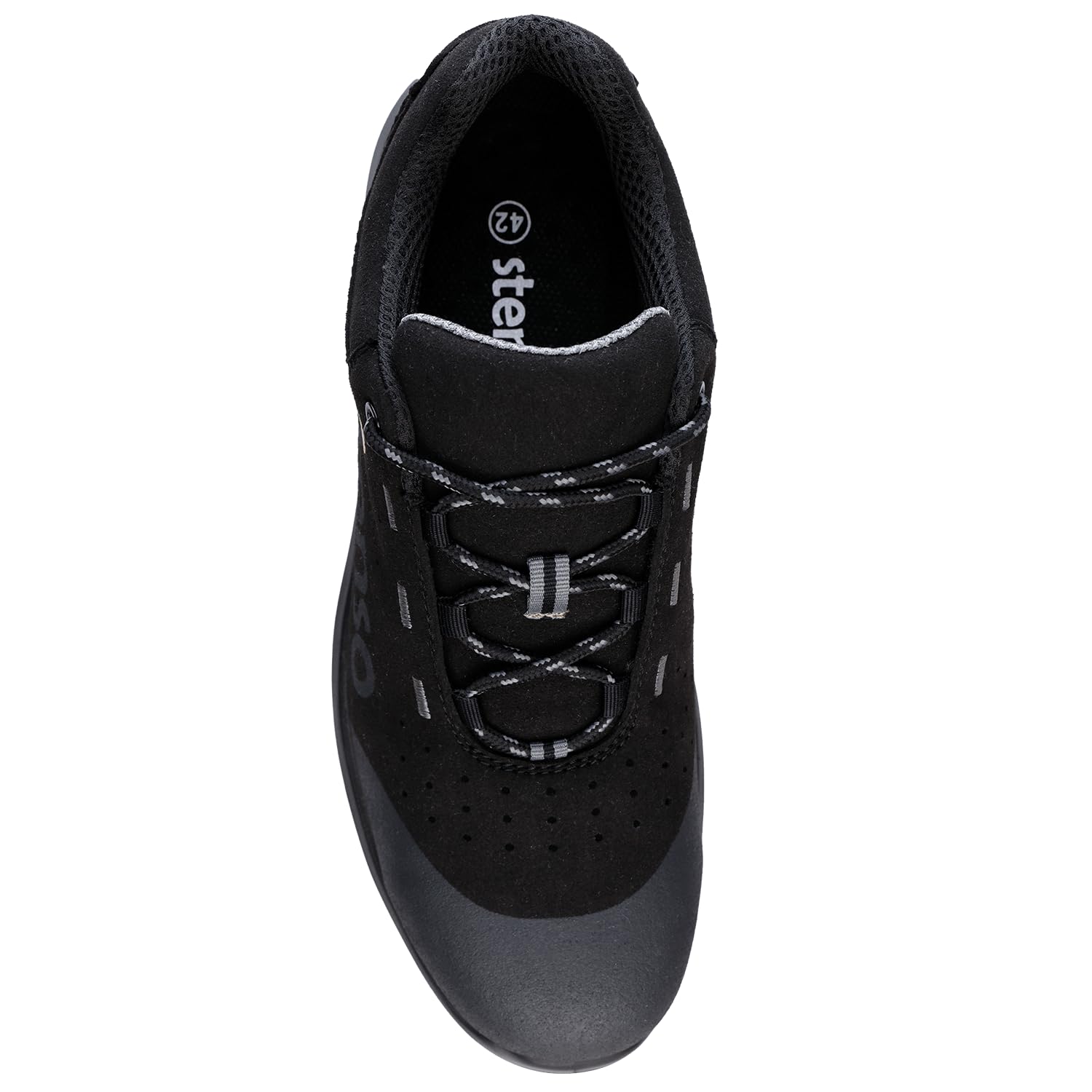 Jett Black Low MF S1PL MF ESD Zapatos De Seguridad para Hombre Mujer - Zapatillas Seguridad Impermeable - Calzado Ligero De Seguridad S1
