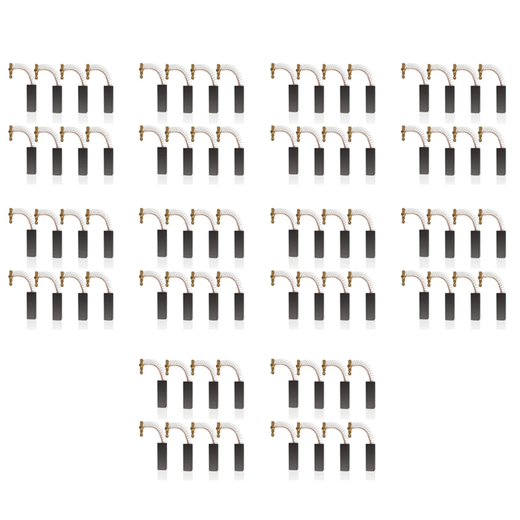 Hndhbfgrt Washing Machine Carbon Brushes 154740 Carbon Brushes Motor Carbon Brushes for Washing Machine 80Pcs