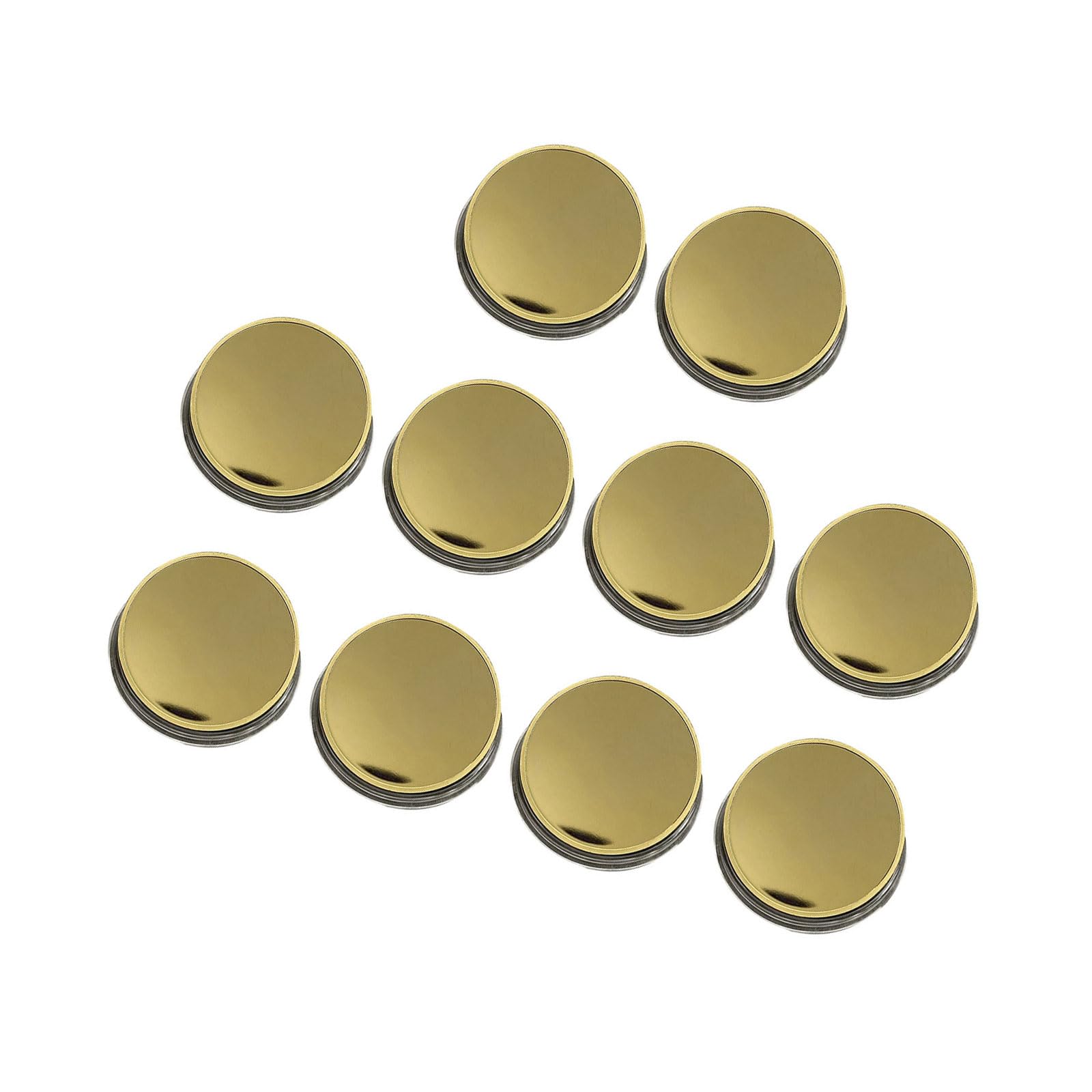 Amazon.co.jp: Zgehnao 10ピース クラフト 彫刻 ブランク コイン 鏡面仕上げ 真鍮 40mm コレクター用 ブランクバッジ  クリアケース付き : ホーム＆キッチン
