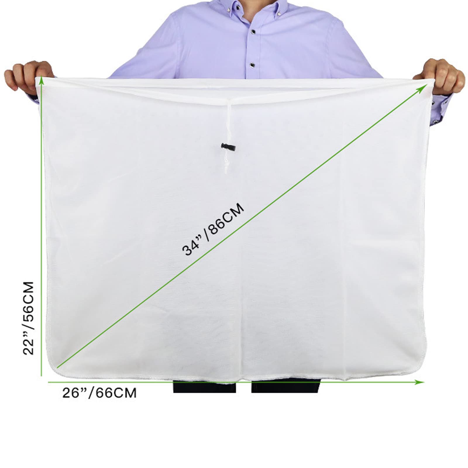 Sacchetti Filtranti Riutilizzabili UEAVOID 2 Pezzi - Per Birra, Latte Vegetale, Liquori - Foto 10