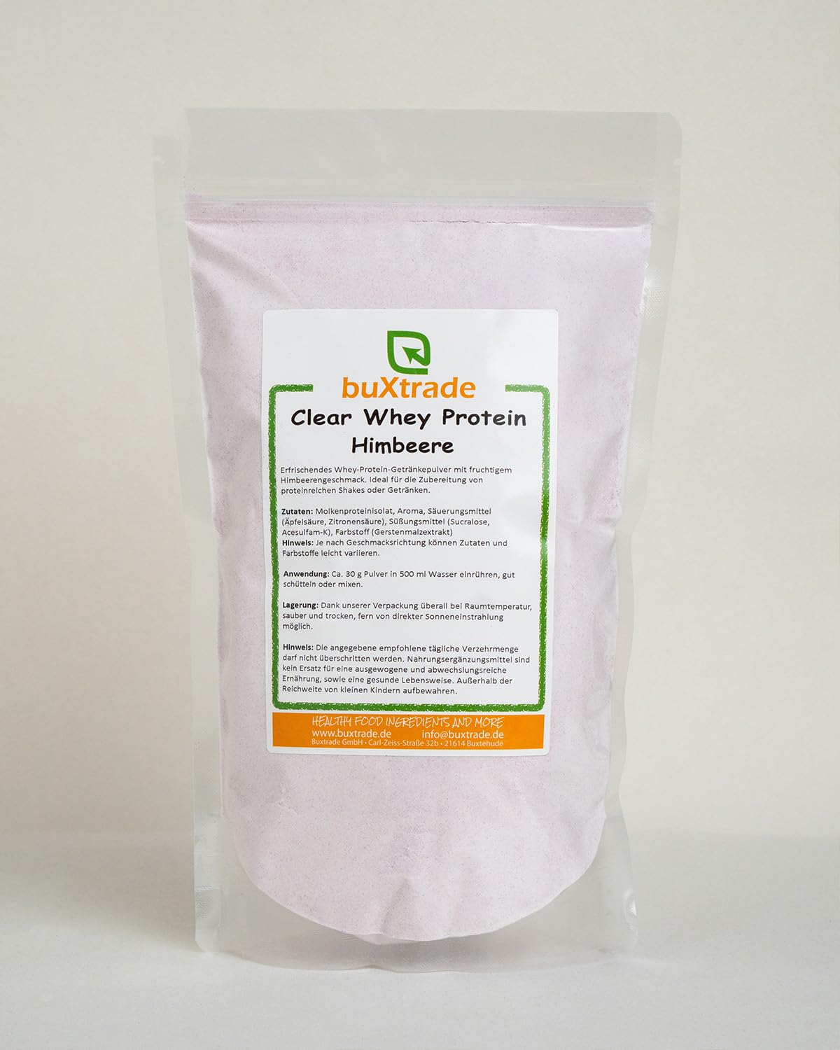 10x 1 kg Clear Whey Protein Himbeere | Whey | Einweiß | Himbeere | Getränk