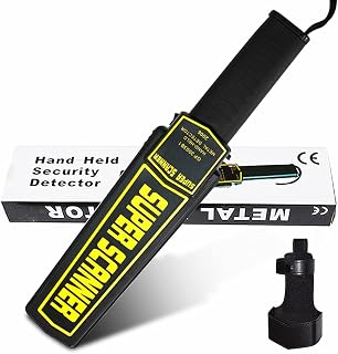 Super Scanner Handheld Metal Detector Wand Pinpointer Portable Security High Sen - Compare price