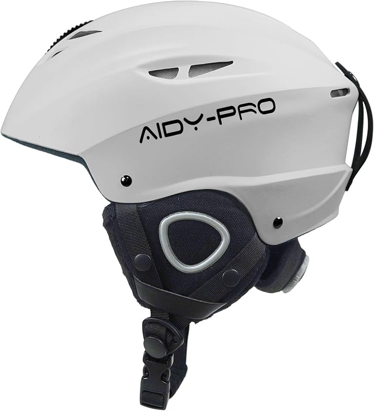 AIDY-PRO Ski Helmet Snowboard Helmet for Adults & Youth, Adjustable Snowboarding Helmets with Shockproof ABS Shell, Safety-Certified Snow Sport Helmets for Men Women