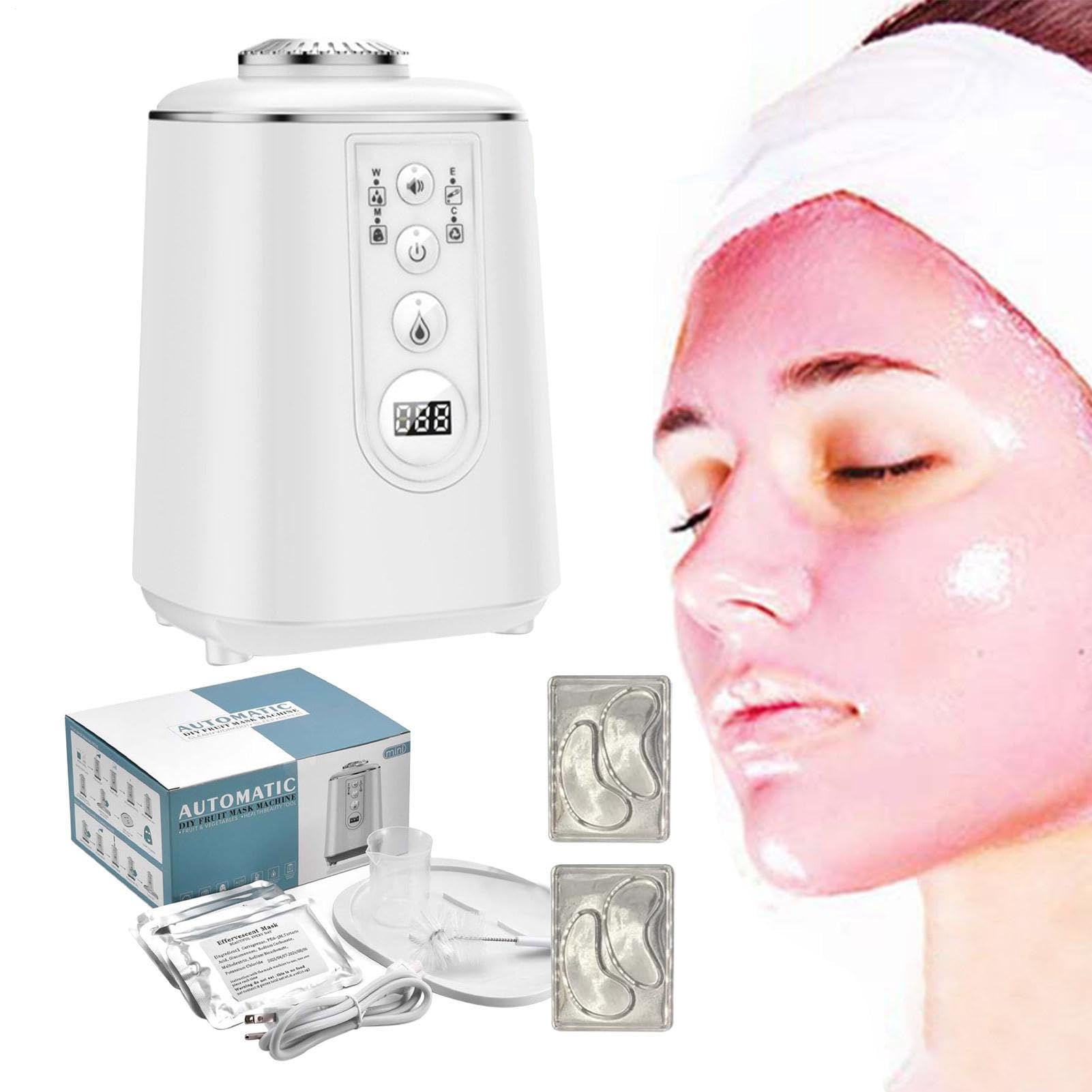 Gesichtsmasken-Maker-Set, Gemüse-Gesichtsmasken-Maker | Smart Face Masque Maker mit Stimme, Hautpflegeprodukt für Frauen und Mädchen