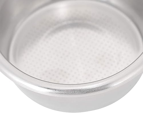Miniatura 7 de Cesta portafiltros de café de acero inoxidable de 2.087 in, no presurizada, cesta de filtro de café expreso, repuesto para cafetera, portafiltro