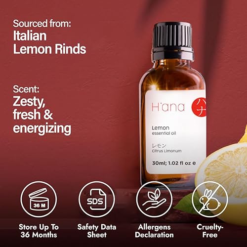 Miniatura 6 de Aceite esencial – 100% puro grado terapéutico para aromaterapia, cuidado de la piel, pelo y difusor – 30 ml