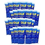 GLB 23224-24 73% Calcium Hypochlorite Chlorine Shock Treatment for Swimming Pools, 1-Pound, 24-Pack