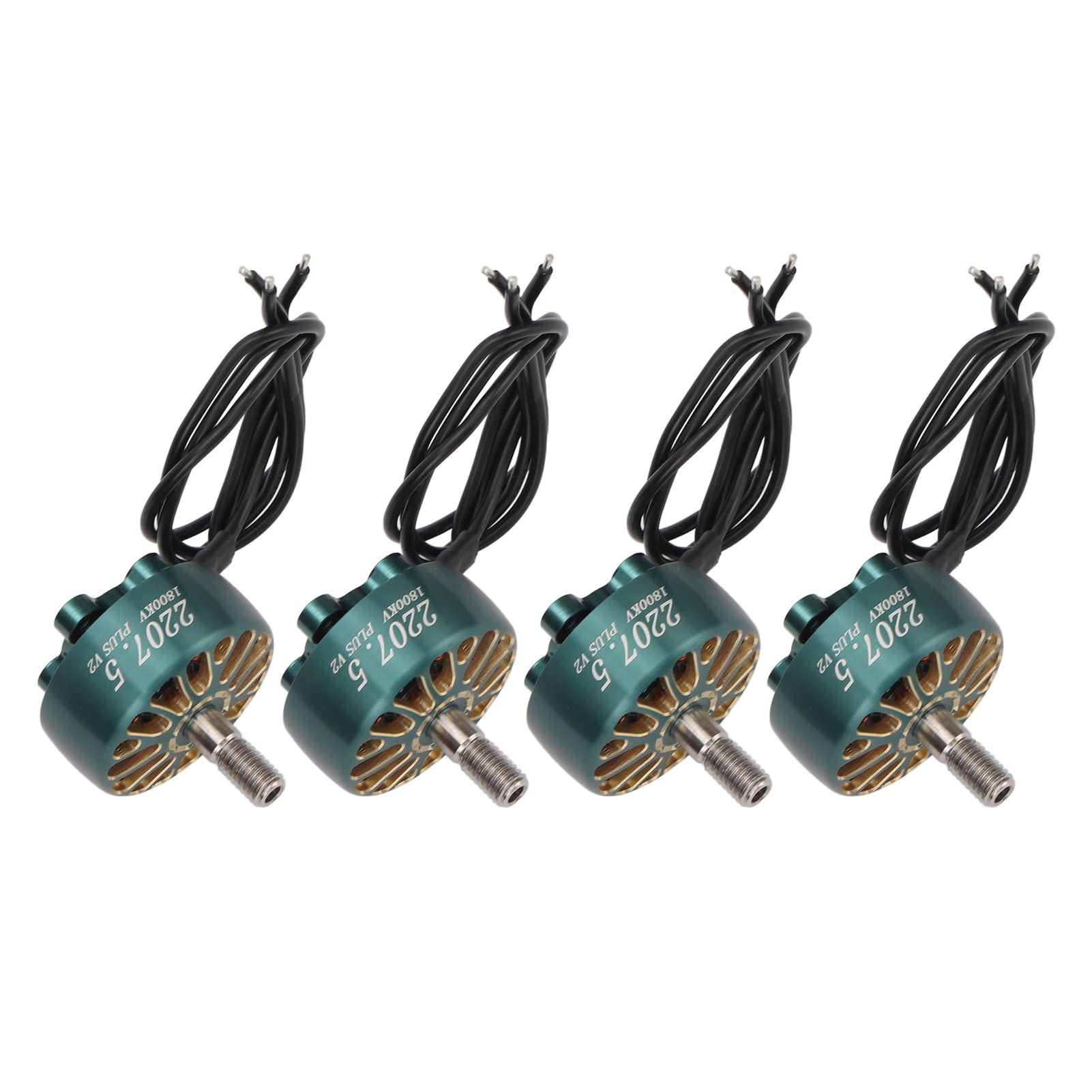 Yinhing 2207.5 Bezszczotkowy Silnik ESC Combo do 5-6-calowych Dronów Wyścigowych Silniki UAV o Dużej Prędkości 2550KV z obsługą BLHeli S 4x Silniki + 4x ESC + Akcesoria (1800KV)