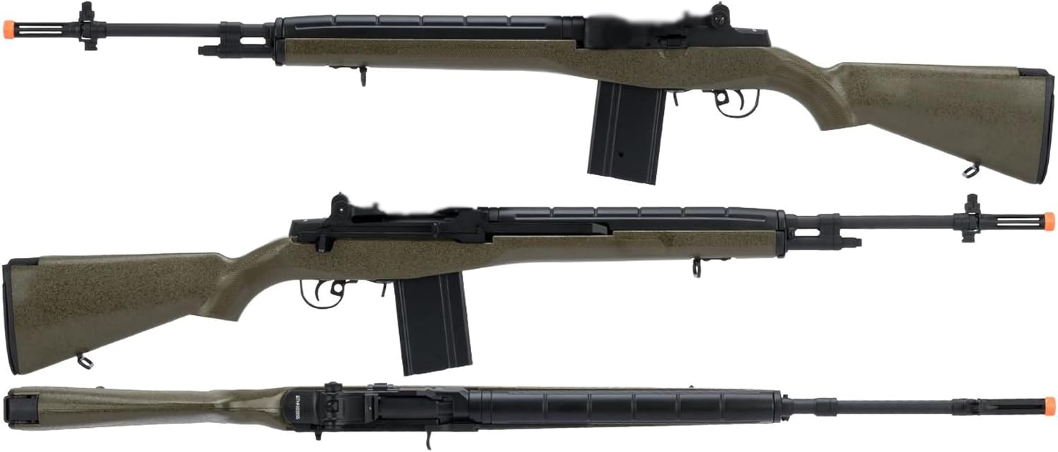 Evike Airsoft - CYMA Sport Airsoft M14 AEG Airsoft Rifle (Color: OD Green/Gun Only)