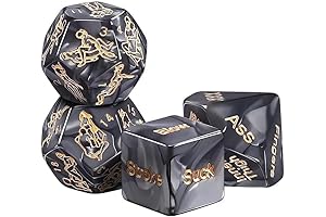 4-Piece Adult Bedroom Fun Dice for Couples