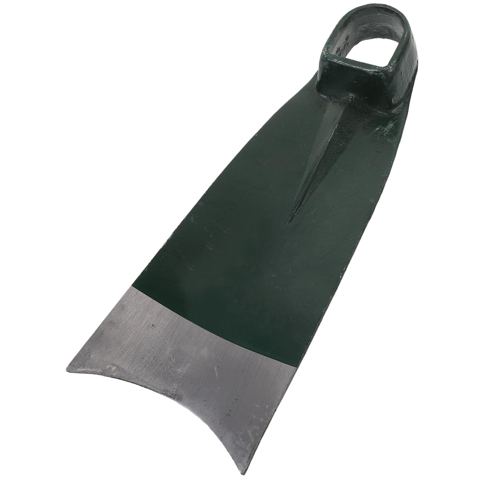 Houe de Jardin en Acier Inoxydable Vert, Tête Robuste