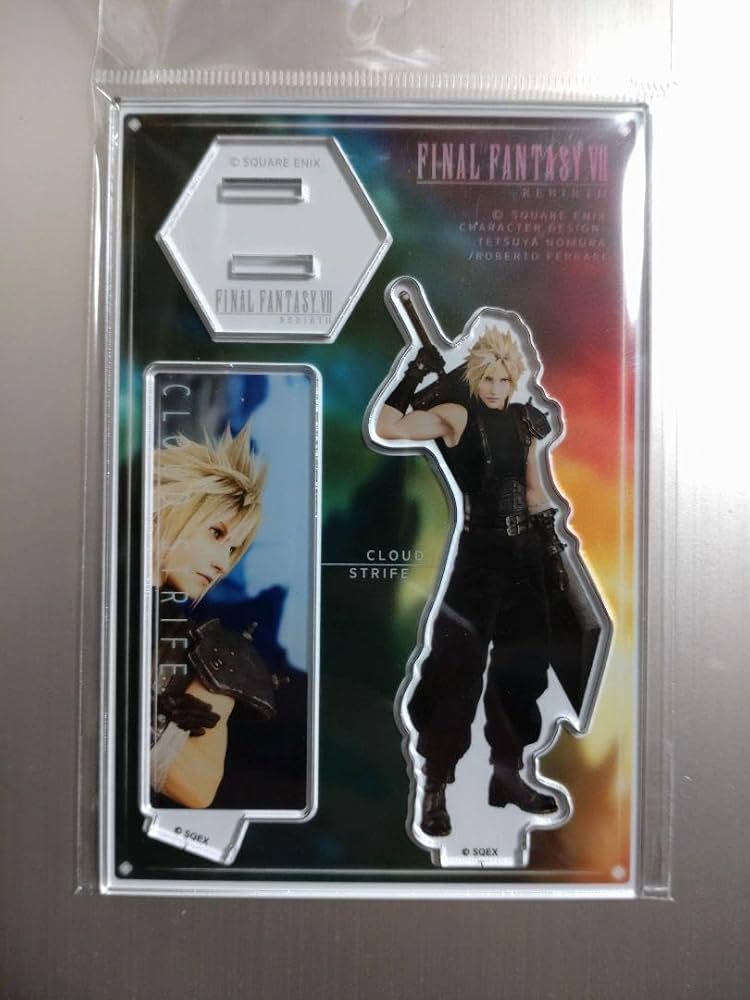 FF7リメイク　アクリルスタンド　クラウド Amazon.co.jp: FF7 リバース クラウド アクリルスタンド スクエニ