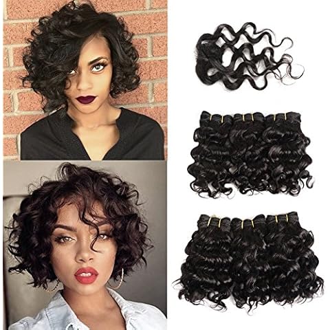 Extensions de Cheveux AAHAIR Brésilien 8inch Cover