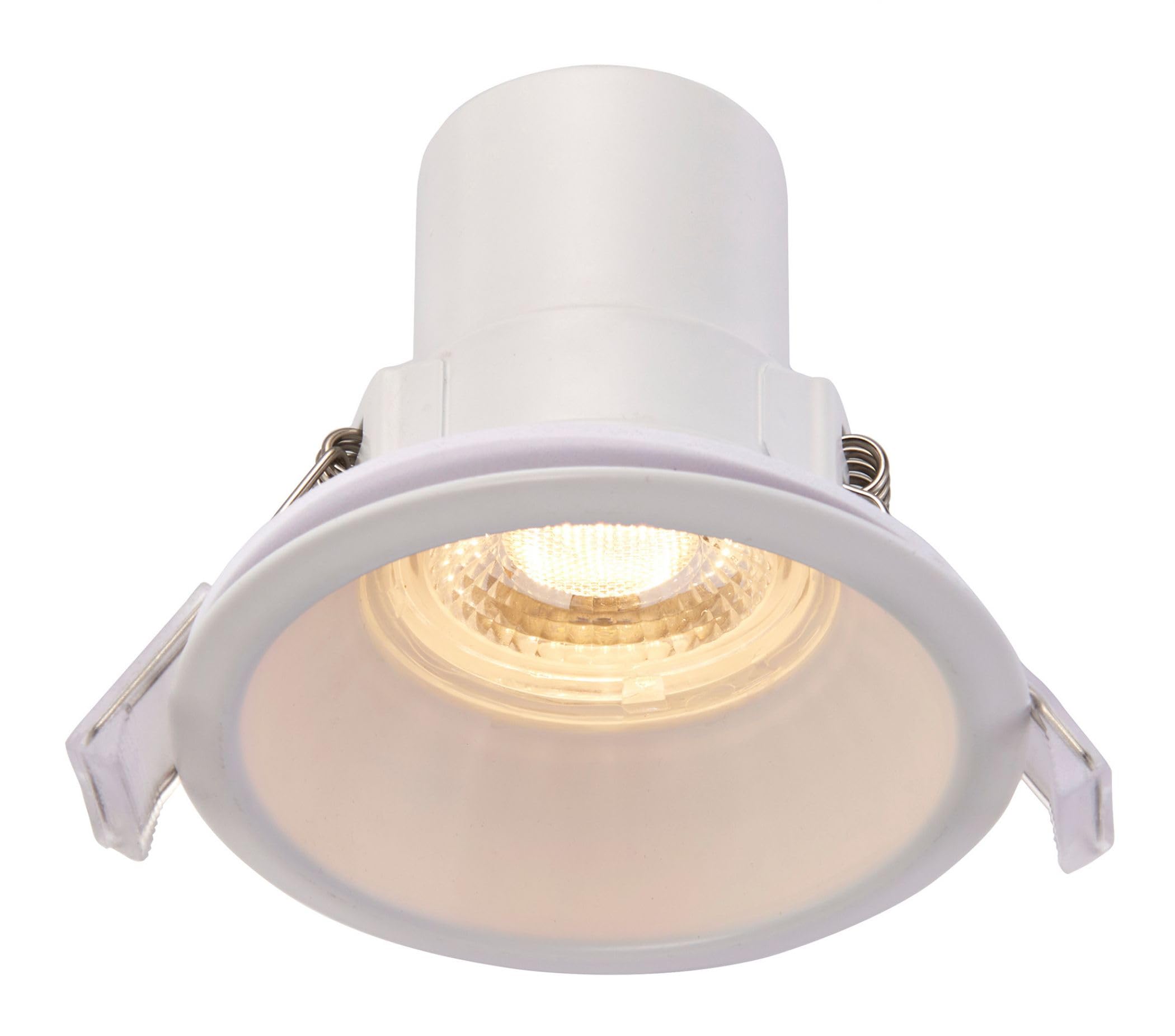 Saxby Shieldeco CCT Recessed Downlight Matt White Paint IP65