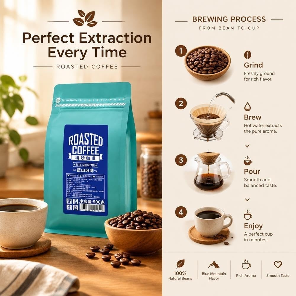 Café Mountain Blend Tostado Medio 500g