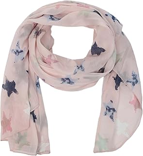 Foulard femme rose poudré Clearance