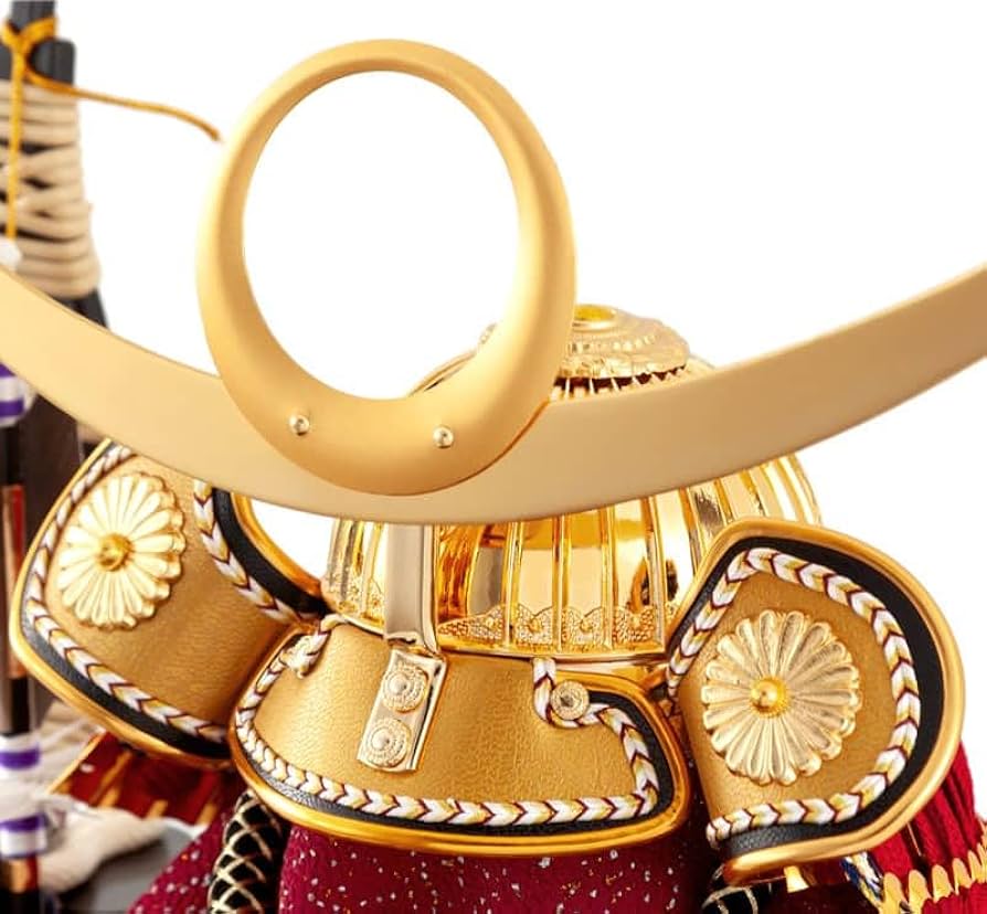 五月人形　ガラスケース入　上杉謙信公　 オルゴール付 Amazon | 五月人形 上杉謙信 コンパクト 兜ケース飾り 兜飾り 藤