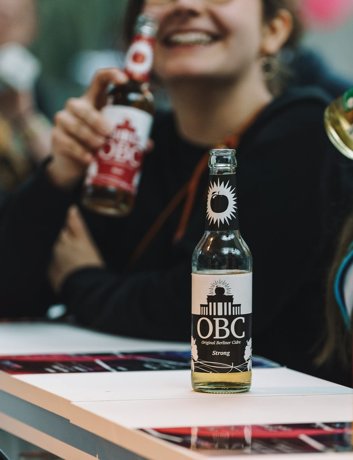 OBC Apfel Cidre, 0,33 l, 3% und 5% Vol, inkl. 0,96€ Pfand, 12-er Pack (OBC Strong 5%)