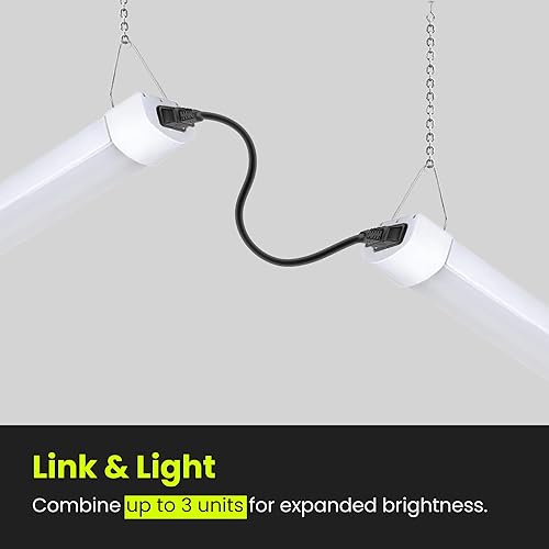 Miniatura 8 de Feit Electric Luz LED inteligente WiFi de 105 W, no requiere concentrador, Alexa o Google Assistant, 3000K/4000K/5000K Temperatura de color CCT