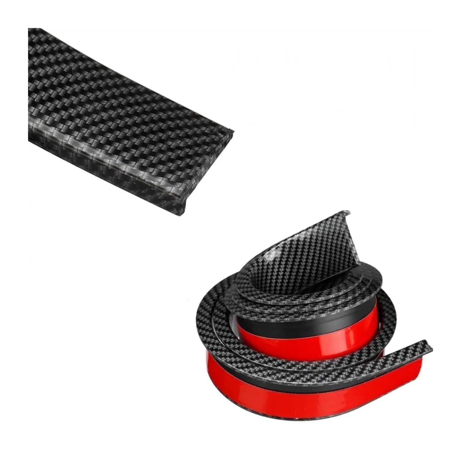 Bastone Per Ruote Per Auto Protezione Universale Arco In Gomma Parafango Strisce Anti-collisione Da 1,5 M Arco Sopracciglio Ruota D'auto(4pcs Black)