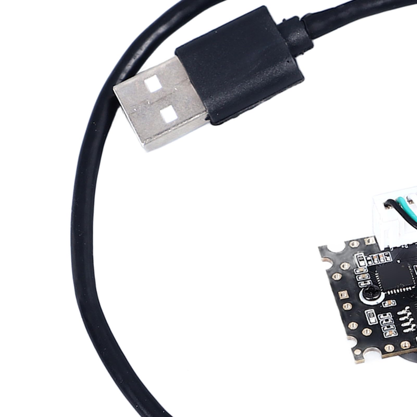 Messa a Fuoco Manuale Modulo Fotocamera USB Modulo Webcam Fotocamera da 0,3 MP Grandangolo da 160 ° con Distorsione Scheda Fotocamera Cablata USB