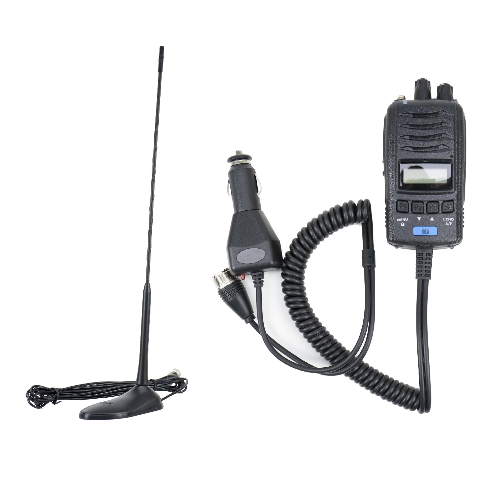 CB TTi TCB-H100 - Kit stazione radio + antenna CB PNI Extra 45