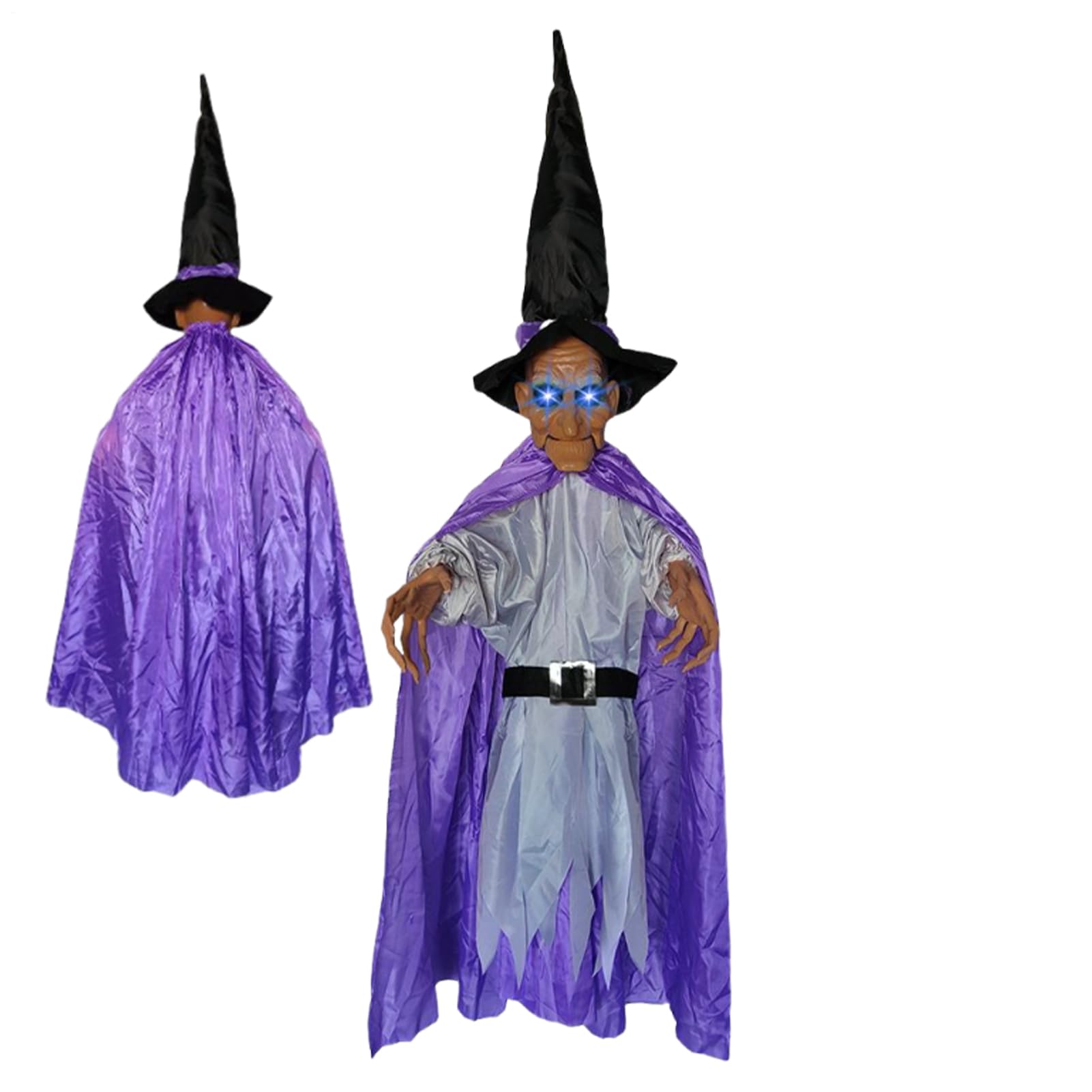 Pendentif de sorcière effrayante pour Halloween sans installation complexe