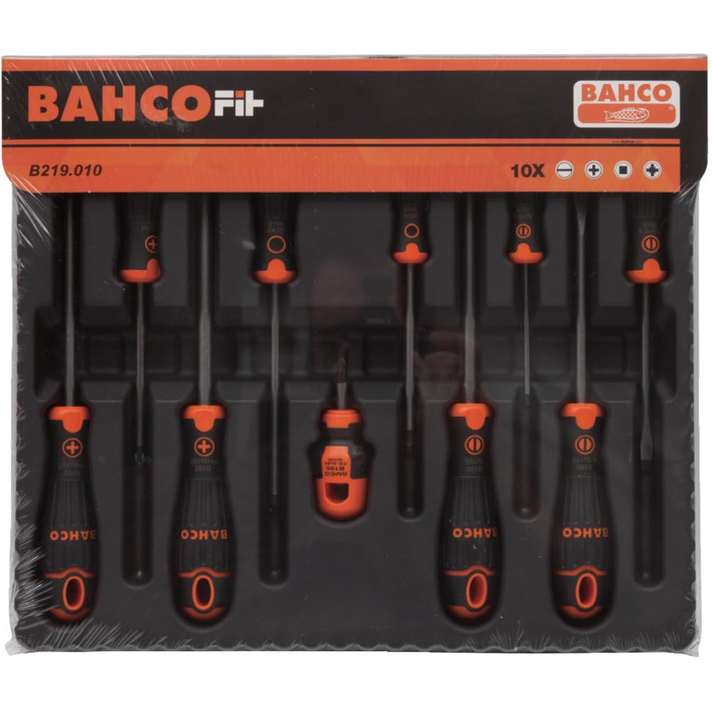 Bahco Multi-Colour Jgo 10 Destornillado Bahcofit