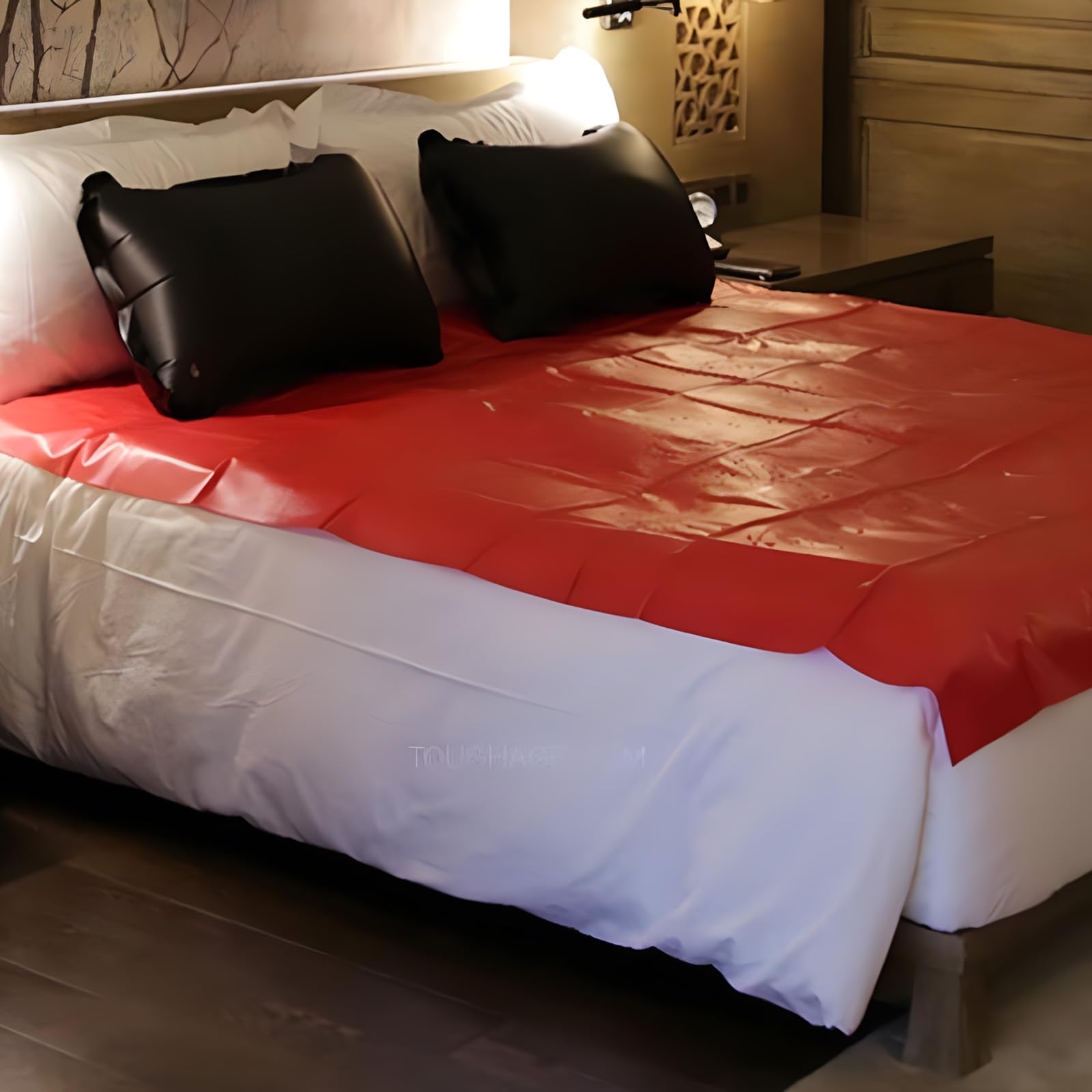 Draps sexuels pour adultes, grands draps épais imperméables et résistants à l'huile, draps imperméables, draps de table de massage, draps sexy, housse de matelas en (2,2 x 1,6 m)