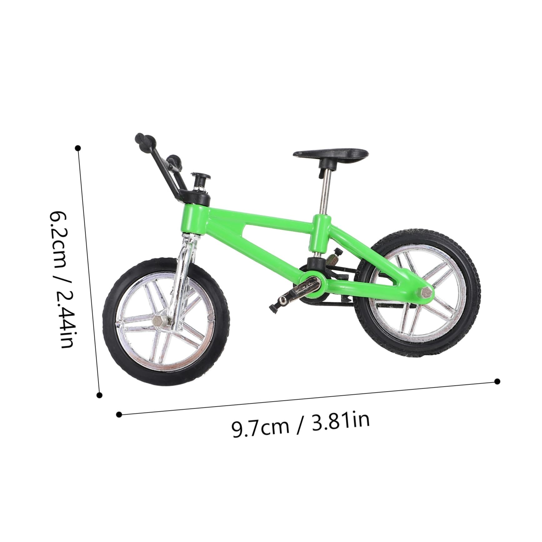 FELTECHELECTR 1Set Mini Finger Bike Model Alloy for Desk Game Relaxation for Display Collection Present for Bike Enthusiasts Lightweight Portable