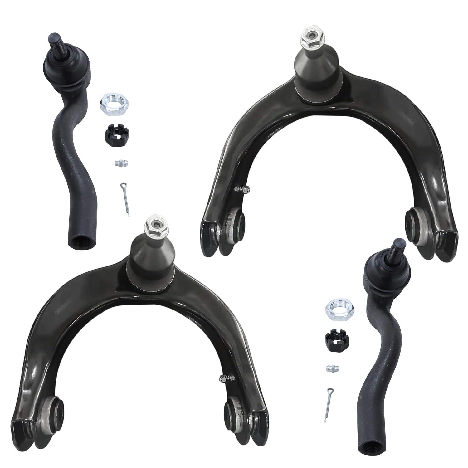 Detroit Axle - 4pc Front End Control Arms Kit for 11-15 Dodge Durango