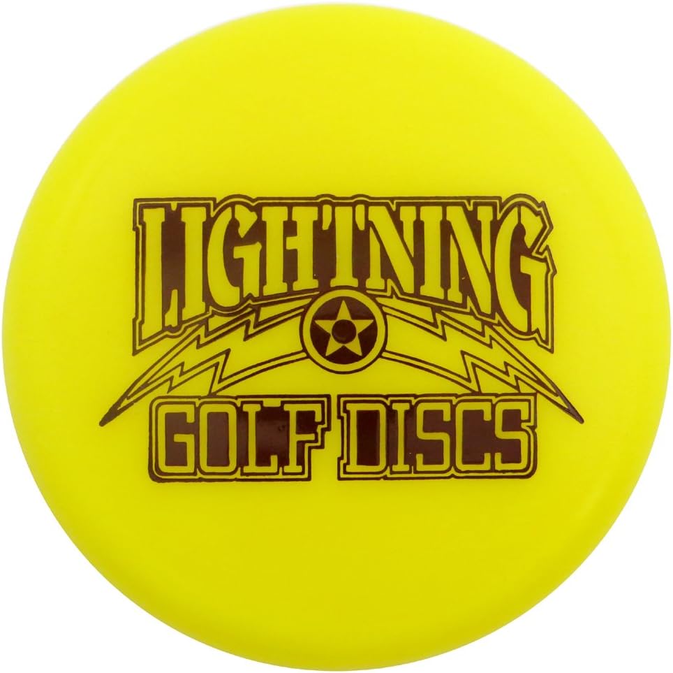 Lightning Golf Discs Logo Inter-Locking Mini Marker Disc Spyral - 3.75"
