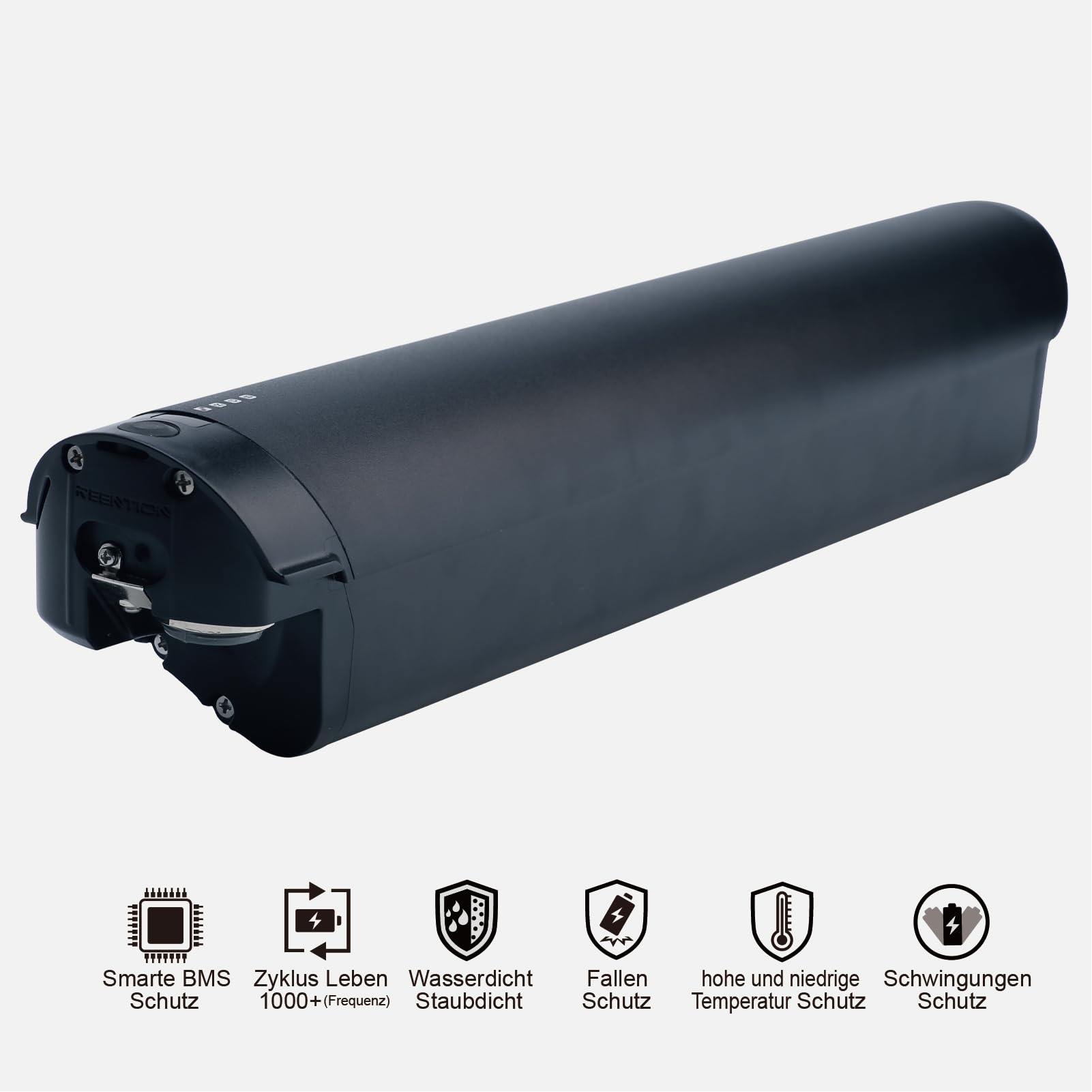 Ersatz für F.LLI Schiano E-Wave/Braver/E-Fully Reention EEL Mini für Zündapp z810 36V 11Ah E-Bike Pedelec Akku mit Ladegerät